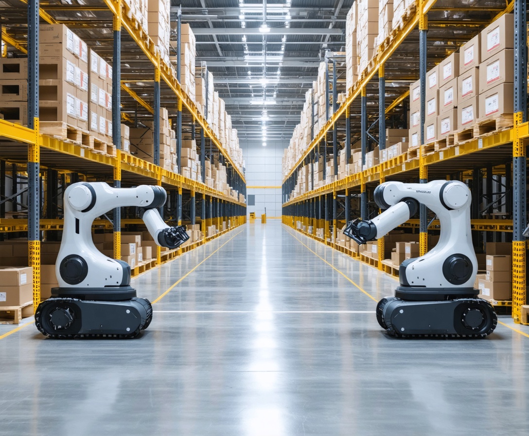 Optimierte Logistik in einem modernen Retail-Unternehmen